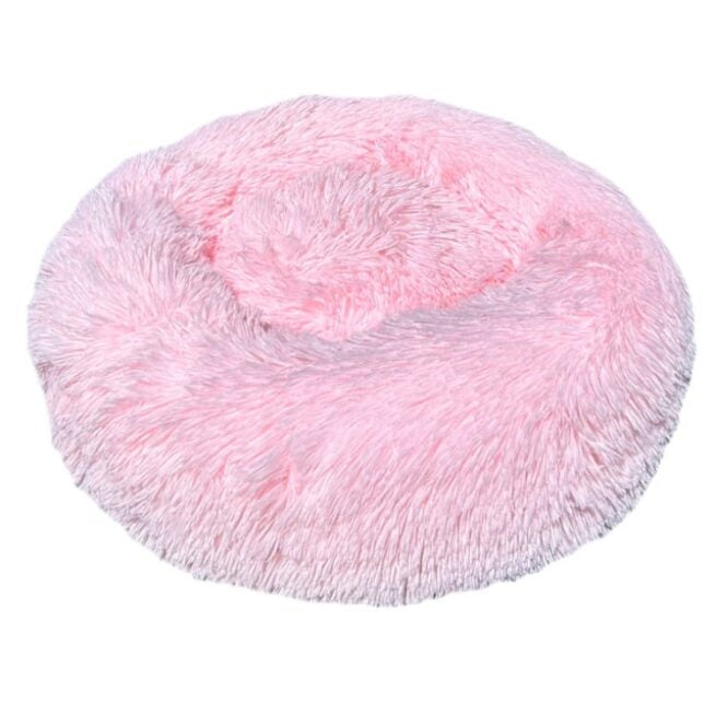 Brooklands Calming Pet Bed Candy Floss