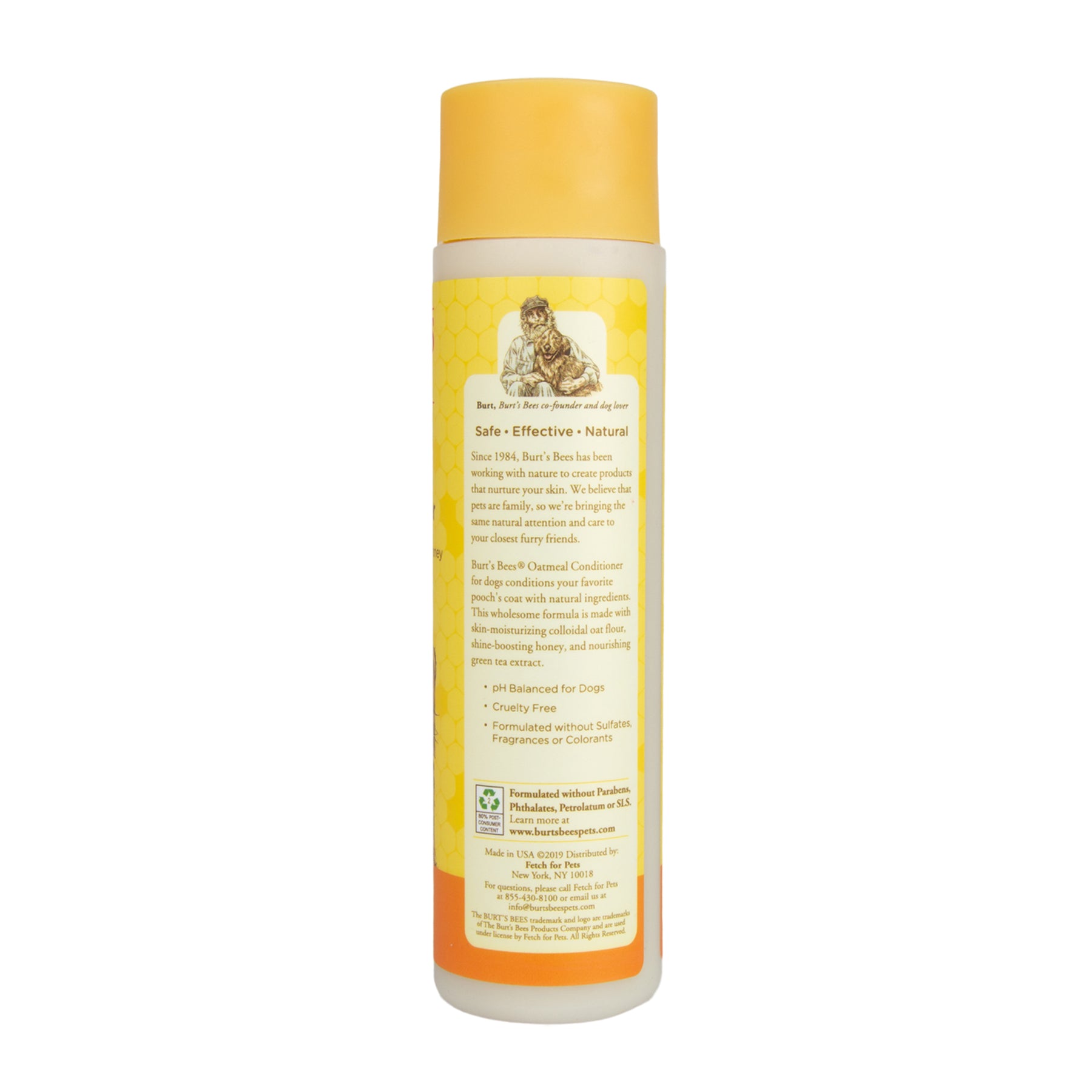 Burt's Bees Oatmeal Dog Conditioner 296ml