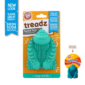 Arm & Hammer Super Treadz Large Gorilla Dental Toy