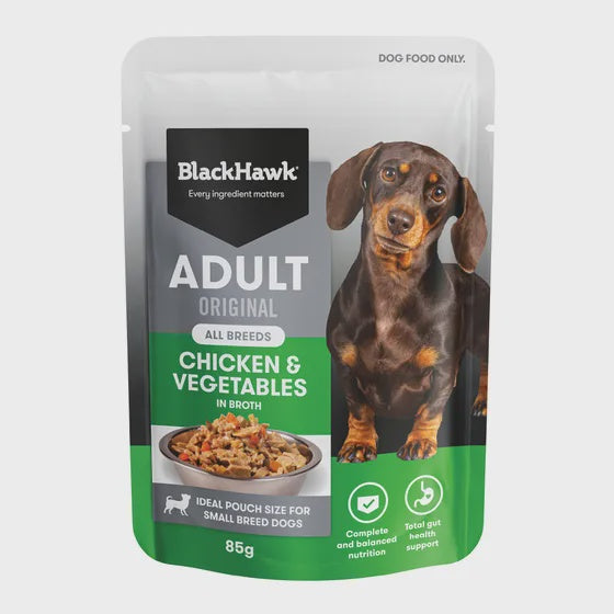Black Hawk Original Adult Chicken & Vegetables 85g