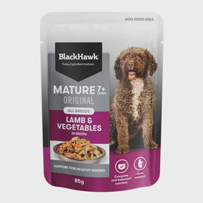 Black Hawk Original Mature Lamb & Vegetables 85g