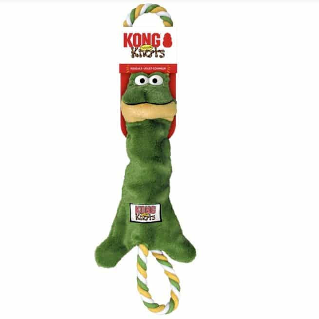 KONG Tugger Knots Frog Med/Large