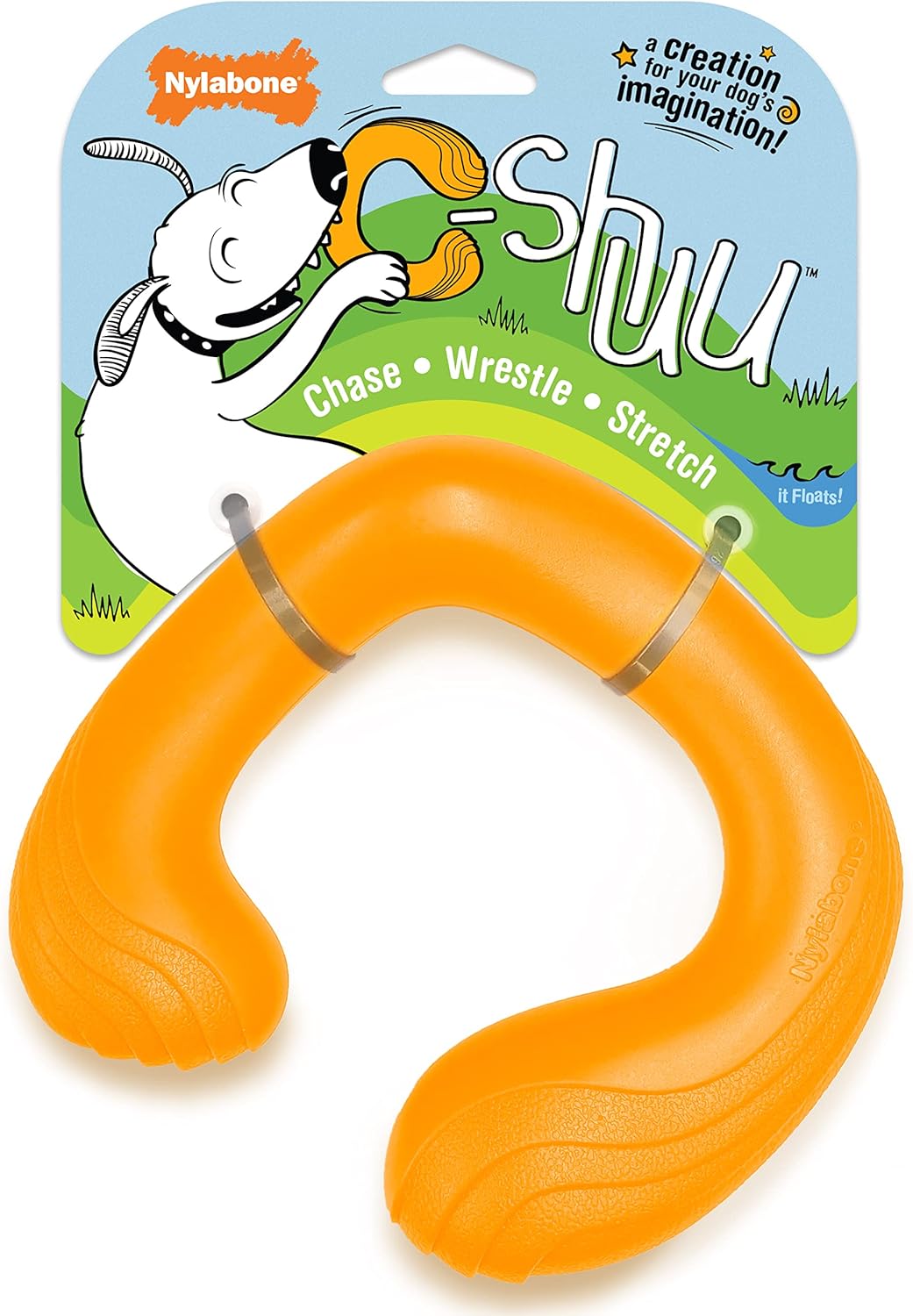 Nylabone Creative Play C-Shuu Orange