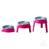 Outward Hound 3in1 UP Feeder Aluminium Pink