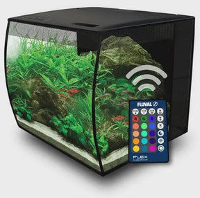 Fluval Flex Aquarium Curved Glass