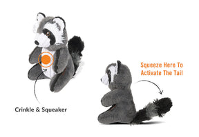 P.L.A.Y Forest Friends Dog Toy Raccoon