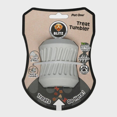 Dog Toy Blitz Rubber Treat Tumbler