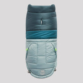 GF Pet - Elasto-Fit® Retro Dog Puffer - Light Blue