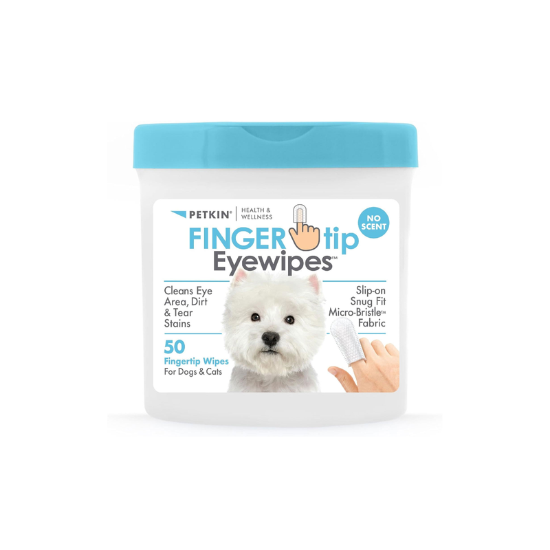 Petkin Fingertip Eyewipes 50pk