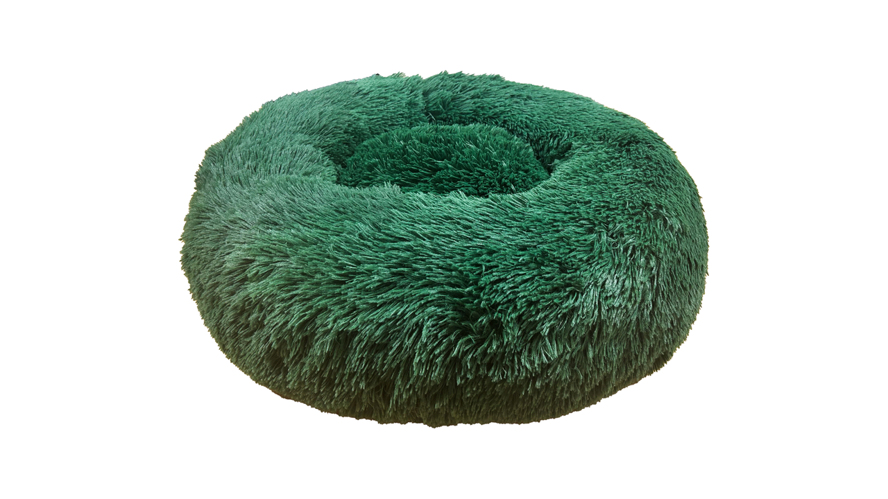 Brooklands Calming Pet Bed Forest Green Medium