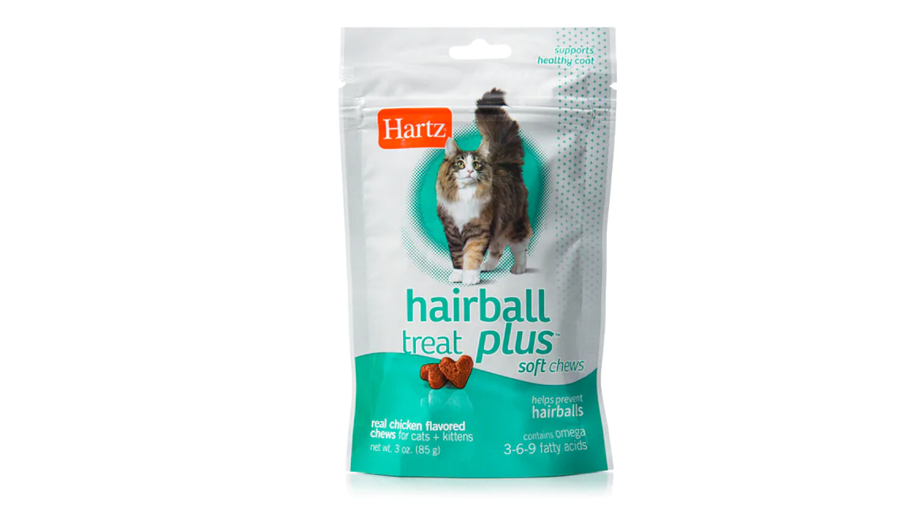 Hartz Hairball Treat Plus Chews 85g