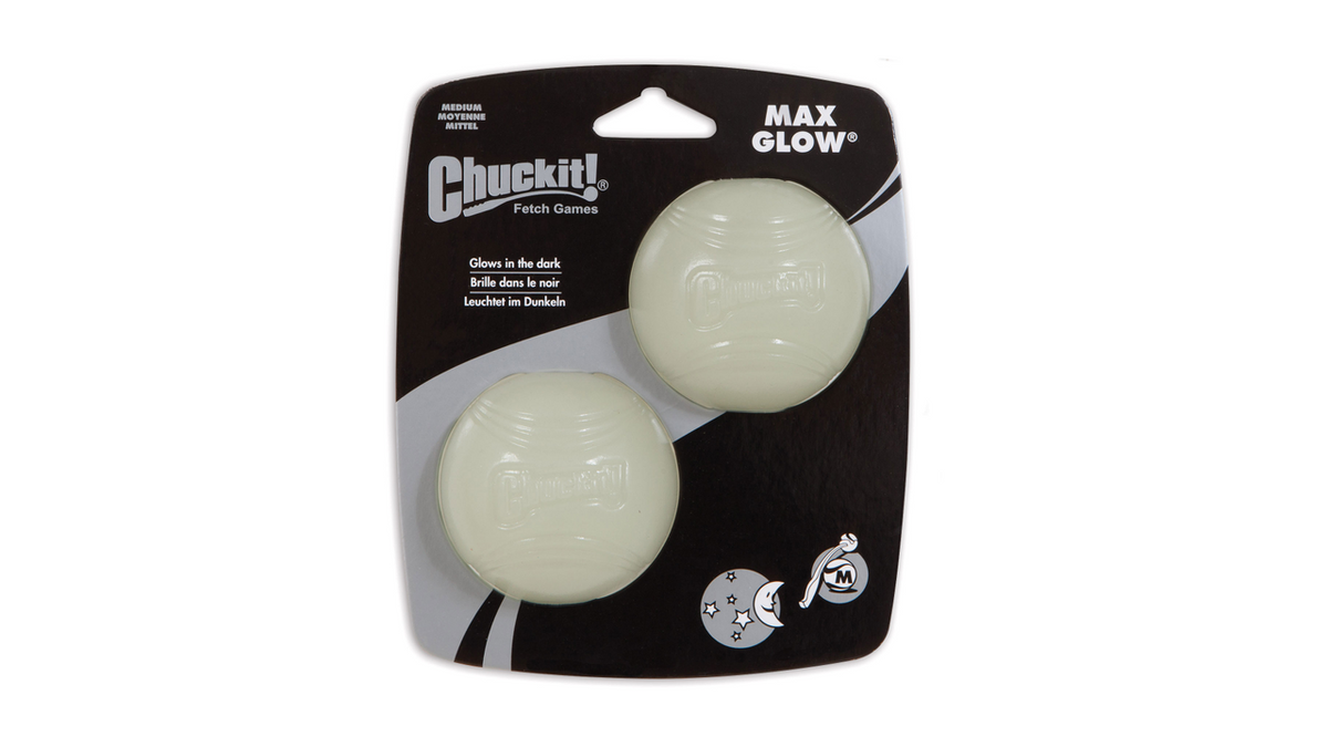 Chuckit Max Glow Ball 2pk