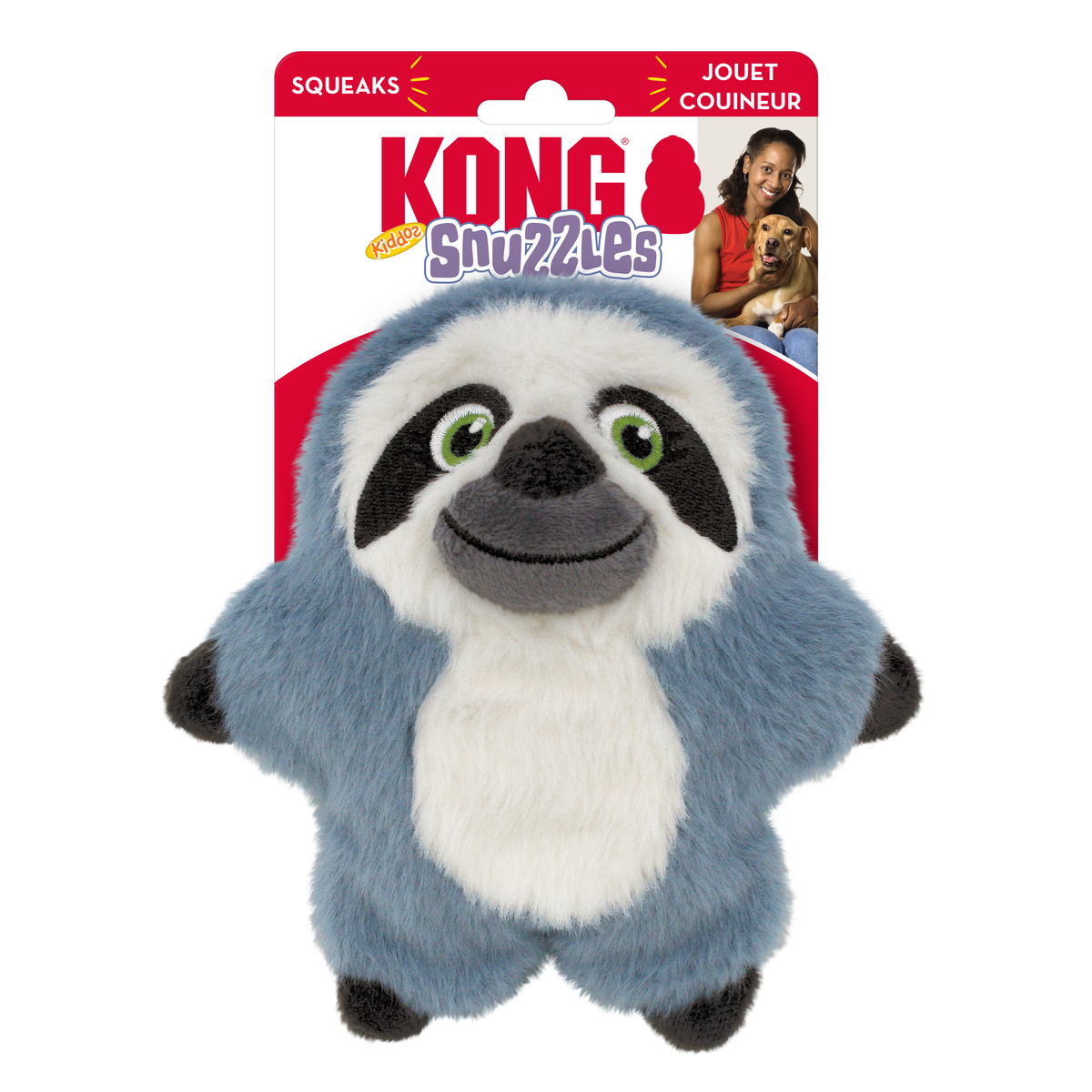 Kong Snuzzles Kiddos Sloth Small