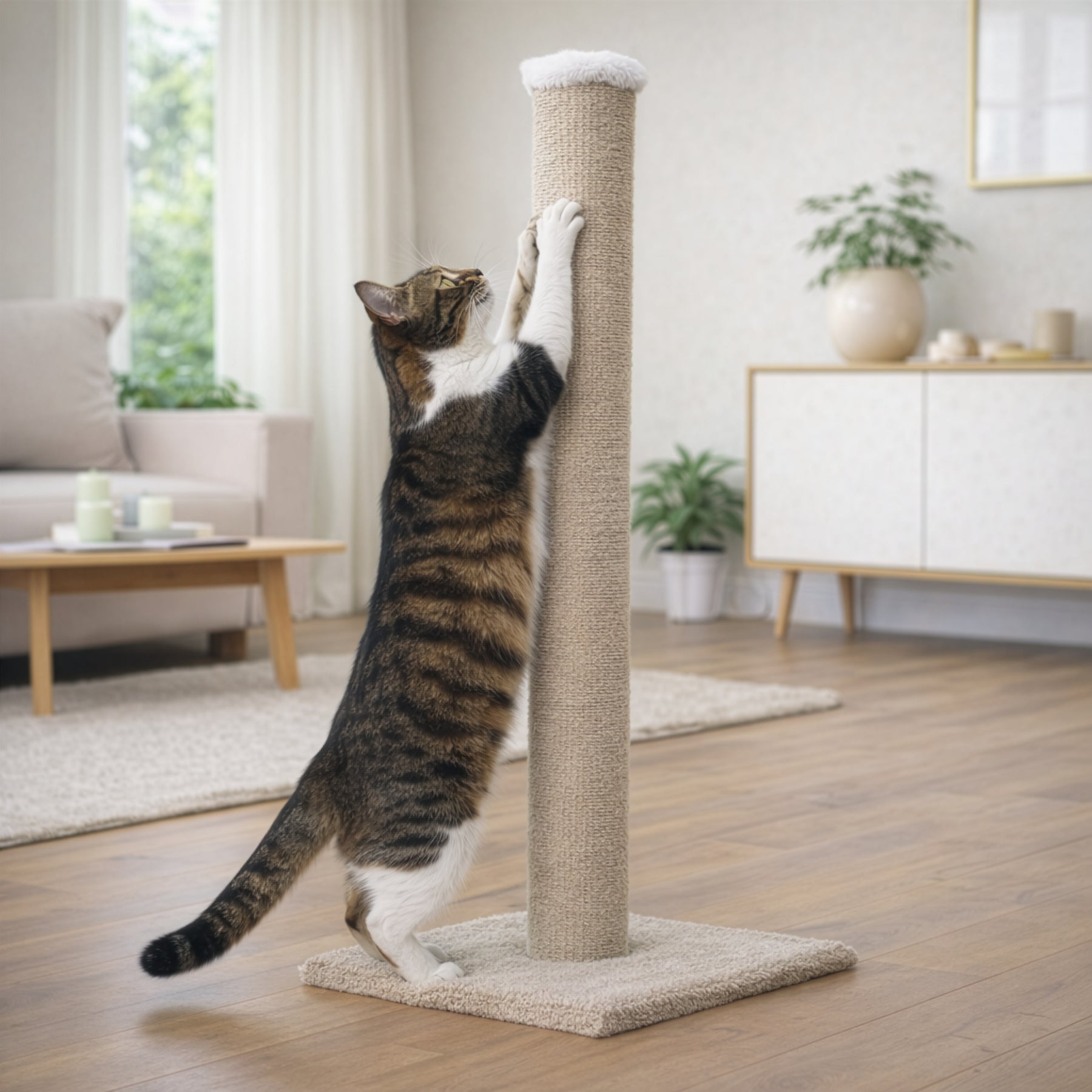 Tigga Carpet Cat Pole Large 100cm