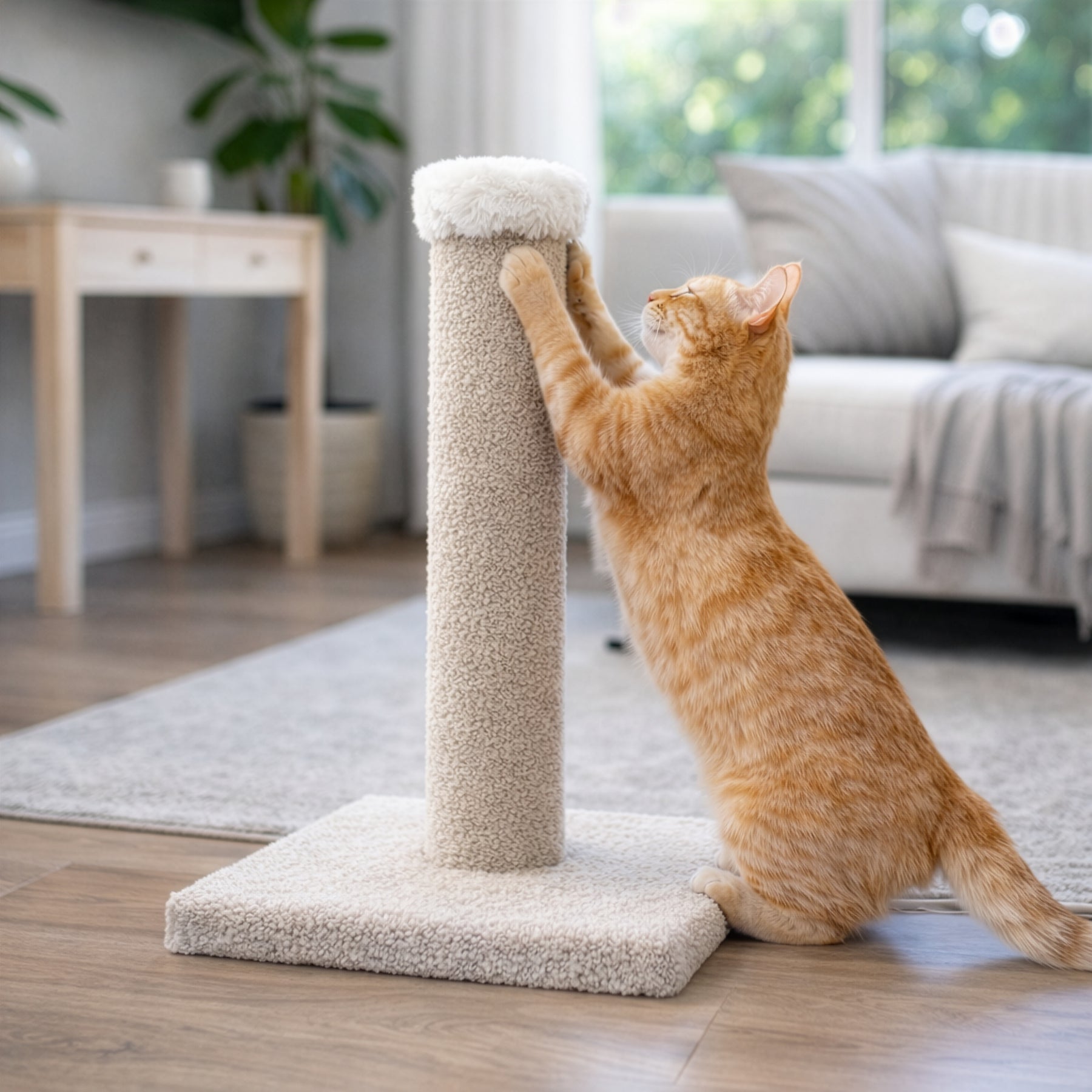 Tigga Carpet Cat Pole Small 50cm