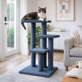 Tigga Carpet Cat Tree Napier Slate