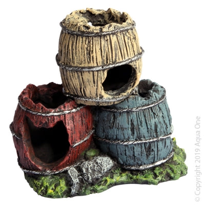 Triple Barrel With Snail