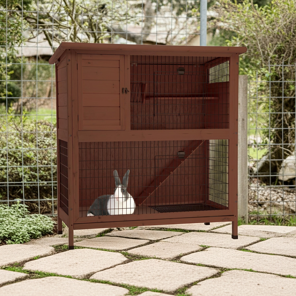Rabbit Hutch Hi Rise 2 Storey
