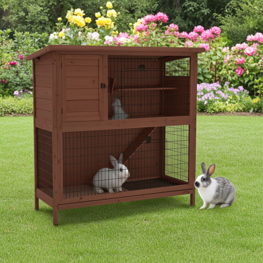 Rabbit Hutch Hi Rise 2 Storey