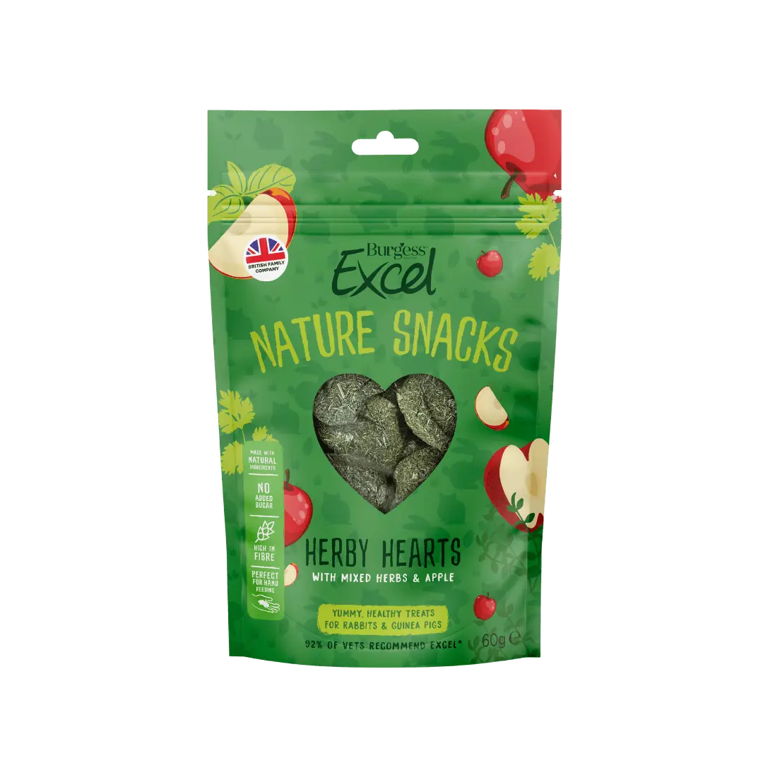 Burgess Herby Hearts 60g