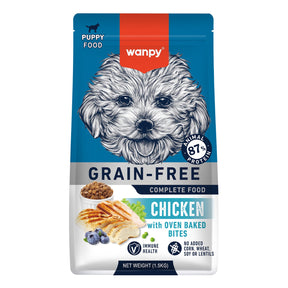 Wanpy Dog 1.5kg Grain Free Chicken Recipe Dog