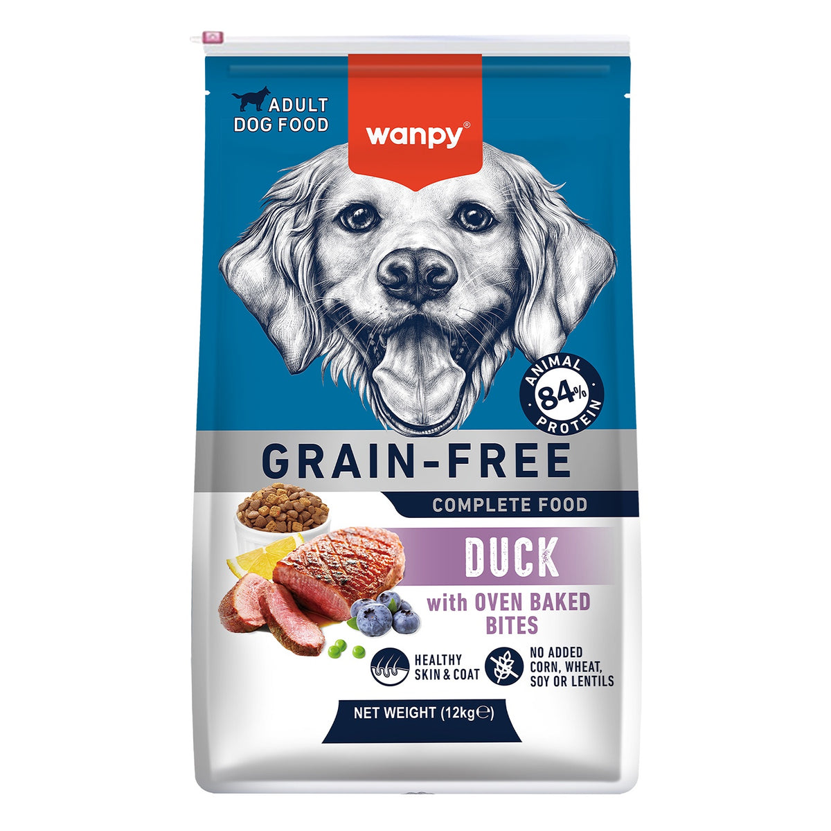 Wanpy Dog 12kg Grain Free Duck Recipe