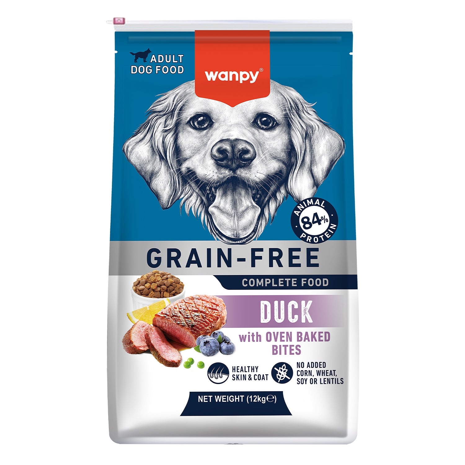 Wanpy Dog 12kg Grain Free Duck Recipe