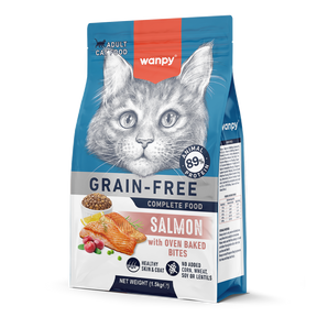 Wanpy Cat 1.5kg Grain Free Salmon Recipe