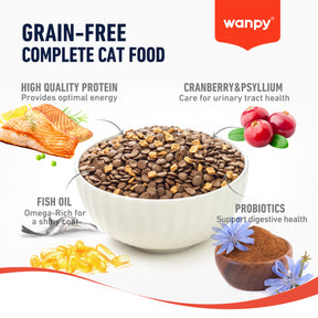 Wanpy Cat 1.5kg Grain Free Salmon Recipe