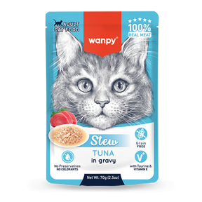 Wanpy Cat Pouch 70g Tuna Stew