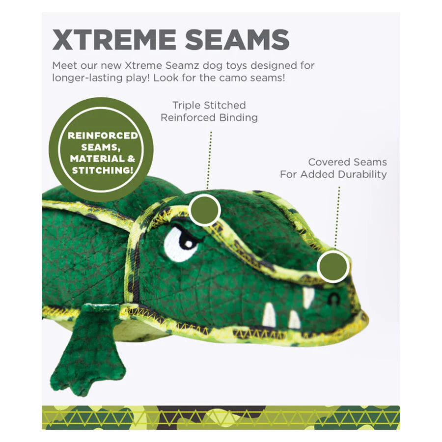 Outward Hound Xtreme Seamz Alligator