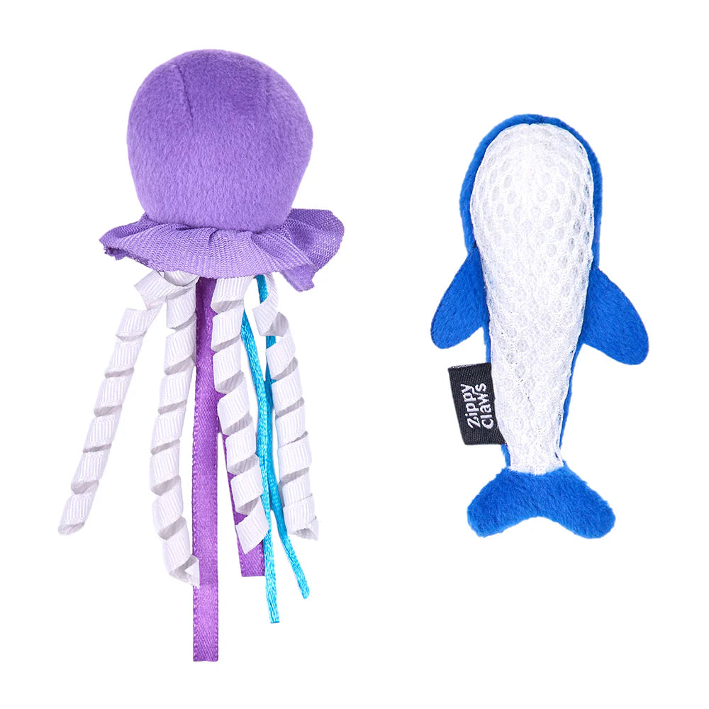 Mesh Mates with Catnip Zippy claws