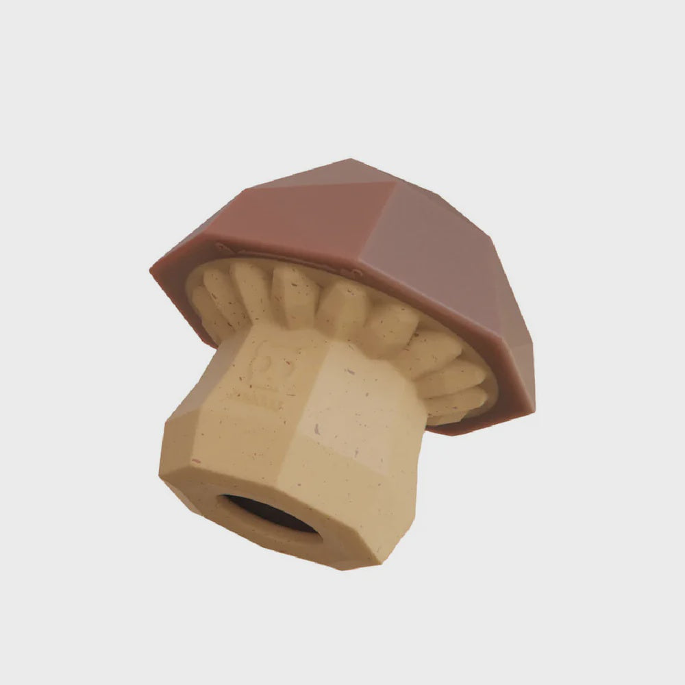 Zee.Dog Super Veggiez Mushroom Dog Toy