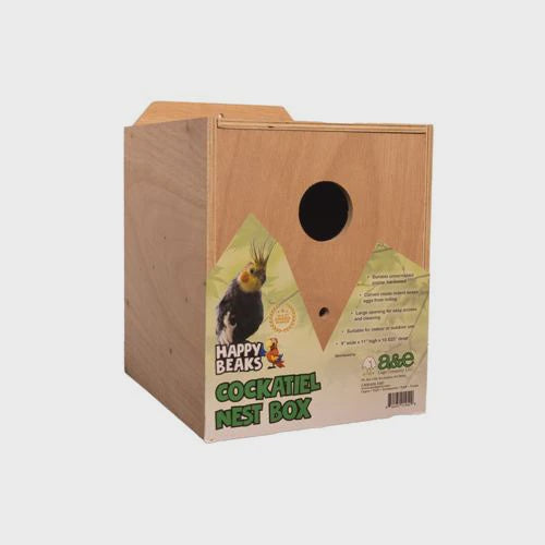Cockatiel Nest Box 22cm