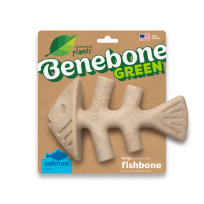 Benebone Green Salmon Fishbone