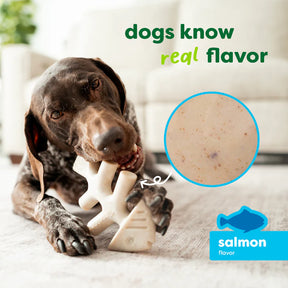 Benebone Green Salmon Fishbone