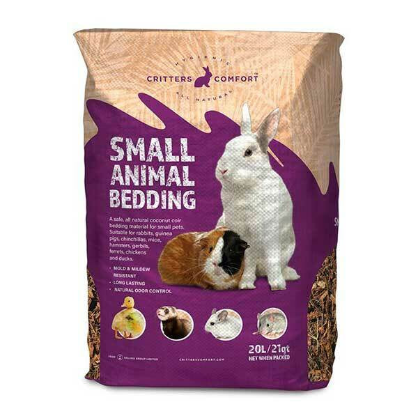 Critters Comfort Small Pet Bedding Fine 20L