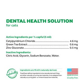 Tropiclean Fresh Breath Dental Solution Cats