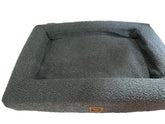 Brooklands Boucle Orthopedic Bed Stonewash Blue