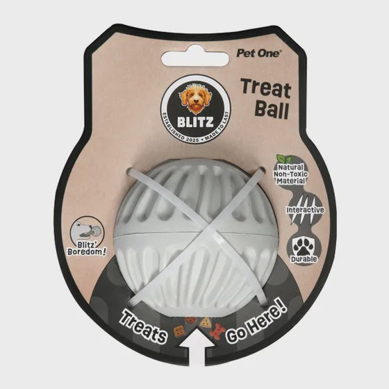 Dog Toy Blitz Rubber Treat Ball