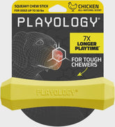 Playology Squeaky Chew Stick - Chicken Jumbo