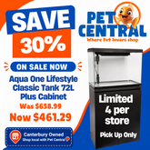Lifestyle Classic 72L: Tank & Stand Combo PRE-ORDER