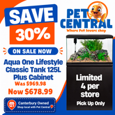 Lifestyle Classic 125L- Tank & Stand Combo PRE-ORDER