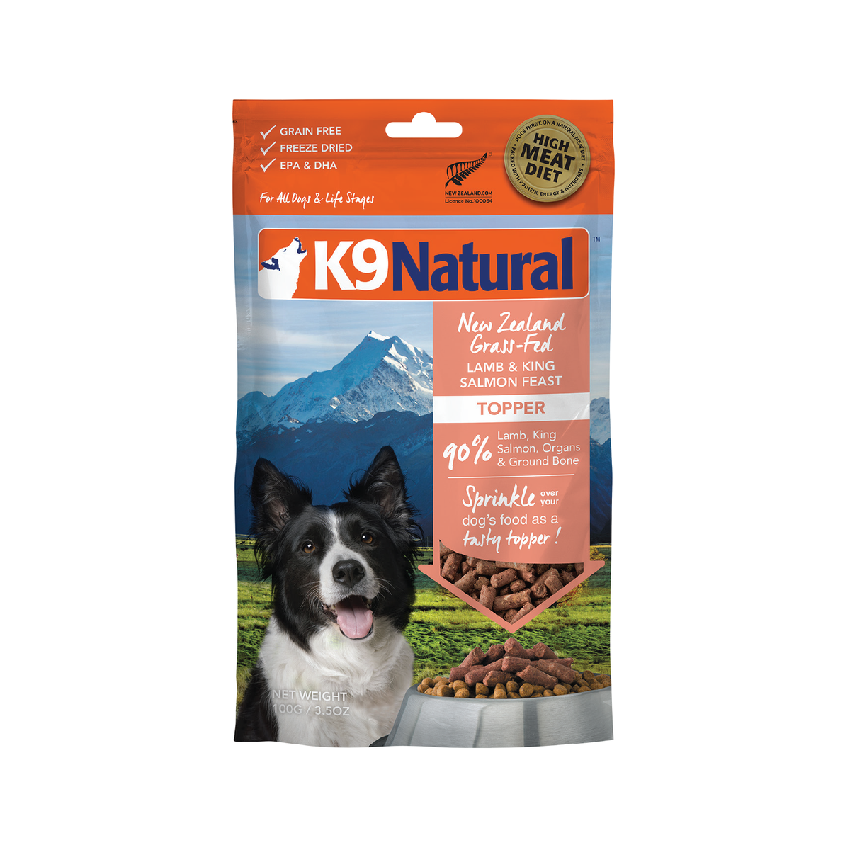 K9 Natural Lamb and Salmon Feast Topper
