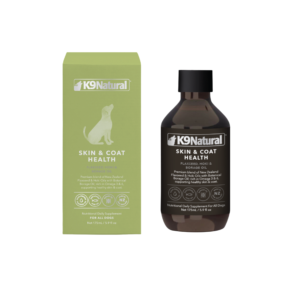 K9 Natural Skin & Coat Oil 175ml