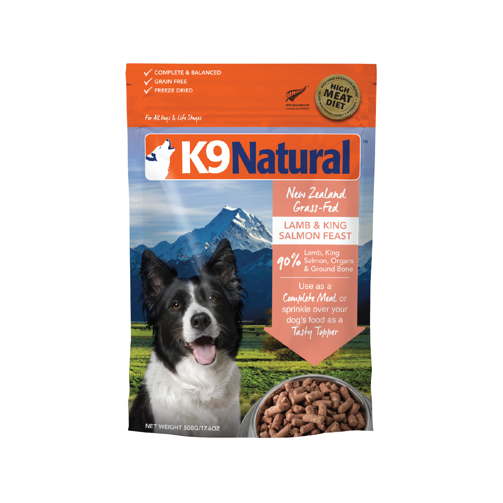 K9 Natural Lamb and Salmon Feast Freeze Dried