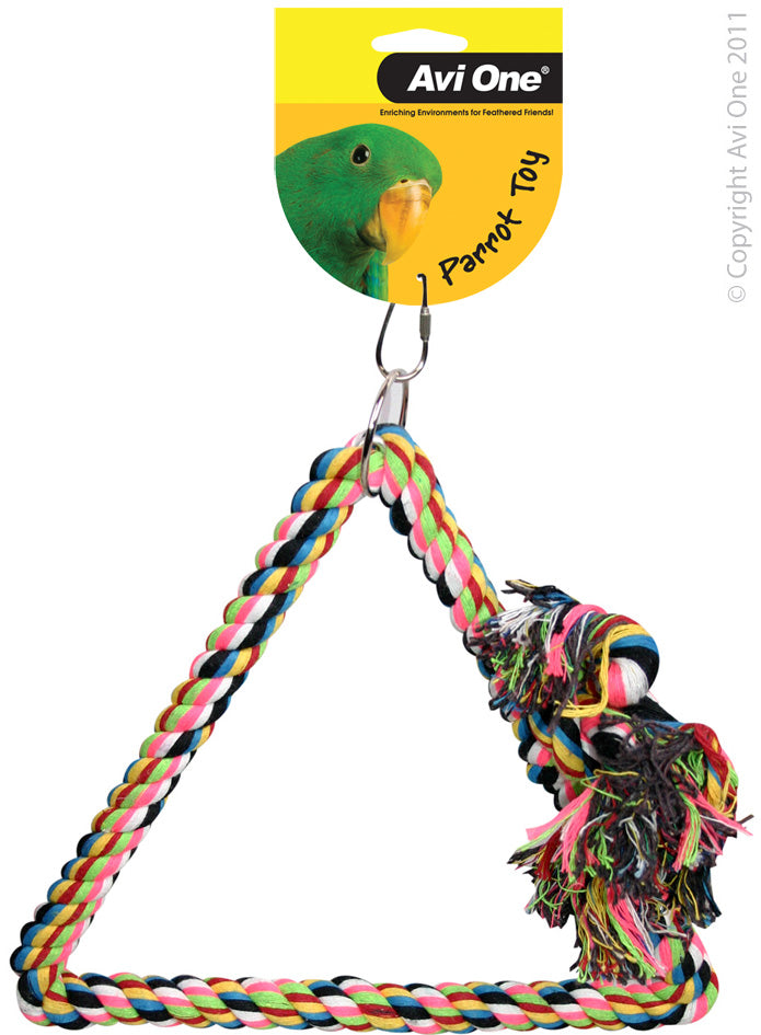 Avi One Parrot Triangle Rope Swing