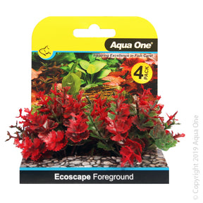 Aqua One Ecoscape Foreground Catspaw 4pk Red