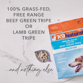 K9 Natural Beef Green Tripe Booster Freeze Dried