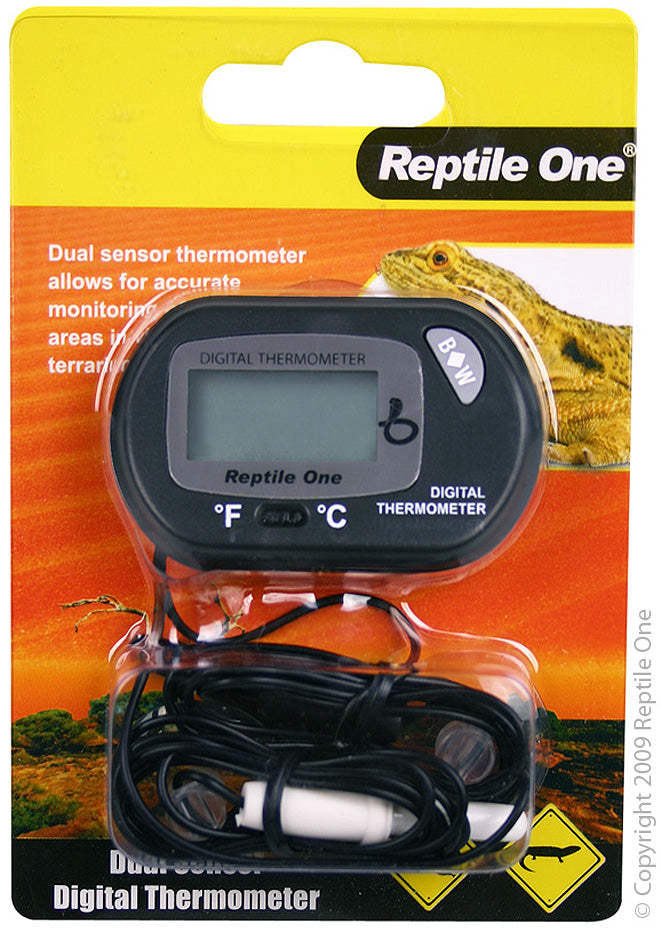 Reptile One Thermometer LCD Sensor